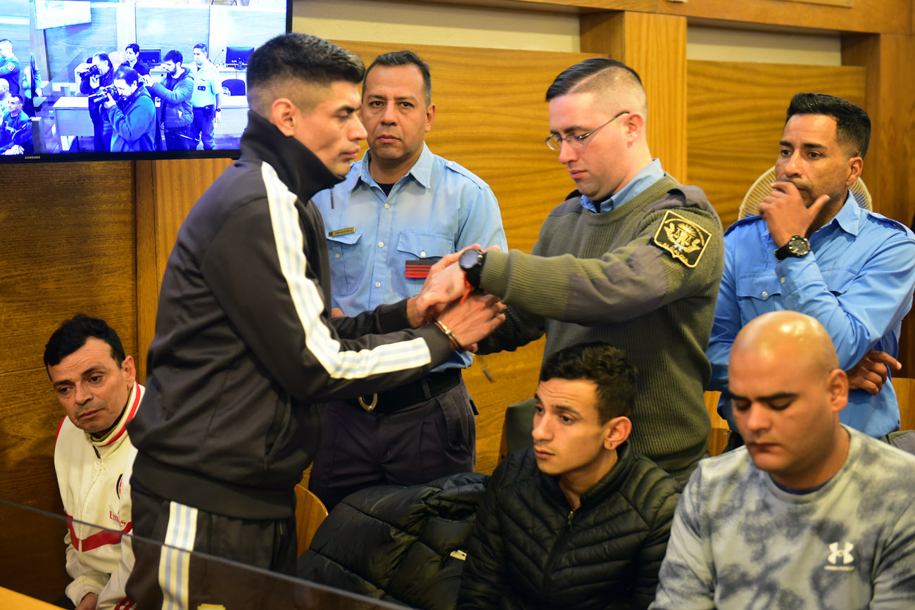 Seis hombres son juzgados por el crimen de Daniel Coria, ocurrido en Córdoba en 2023. (Nicolás Bravo / La Voz)