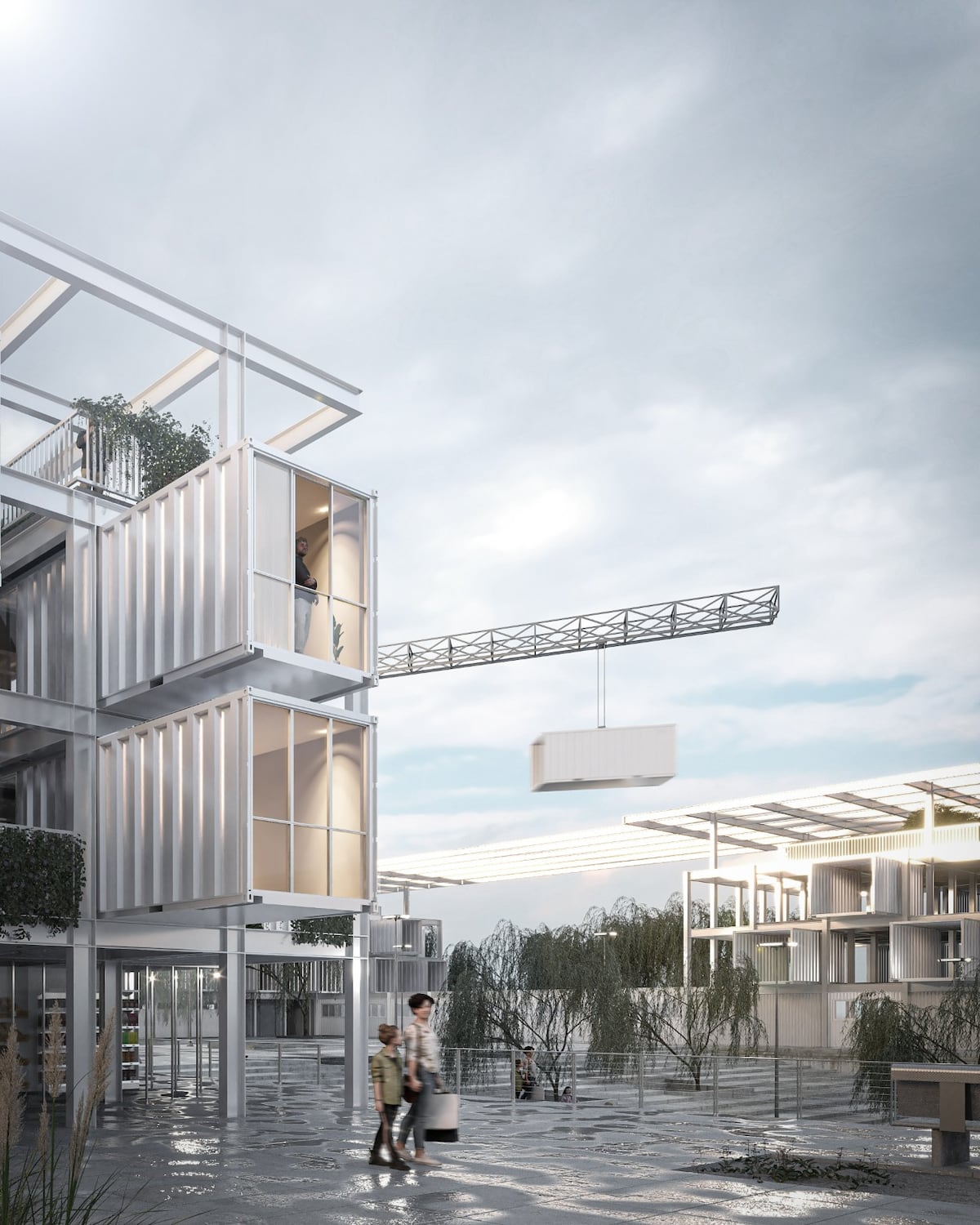 Urbe mutante plantea viviendas verticales. (Render del proyecto)
