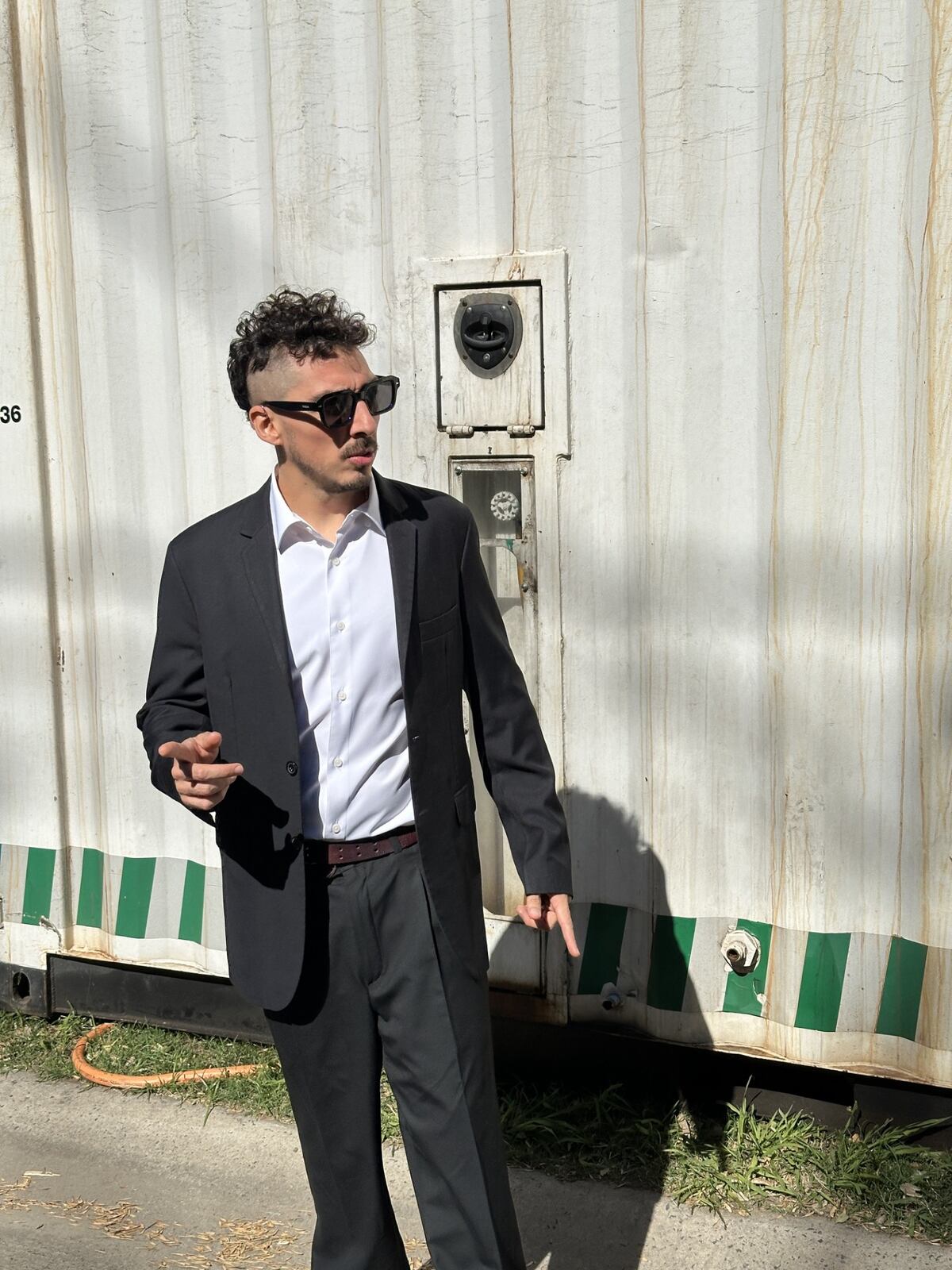 Mati Sabbagh, el baterista cordobés que participó del homenaje a Serú Girán en el reciente Quilmes Rpck. (Gentileza Matyas Bloo)