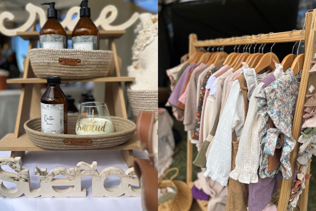 En la Feria de Emprendedores hay decenas de puestos de todos los rubros.