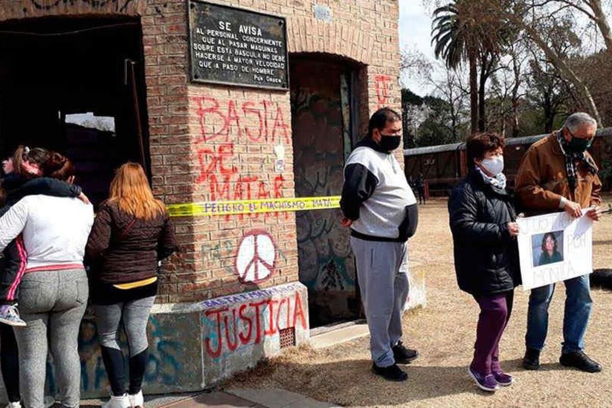 Andino. La zona donde apareció el cadáver de Mónica (Gentileza Carolina Teadi/Archivo).