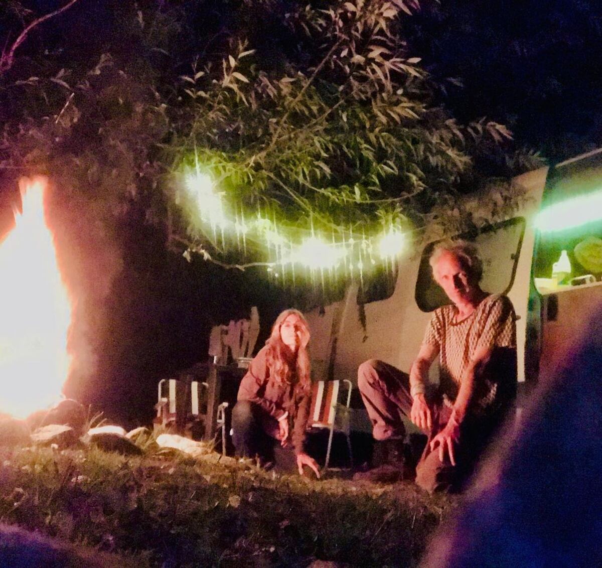 Boy Olmi y Carola Reyna en Mendoza. (Instagram @tedechina)