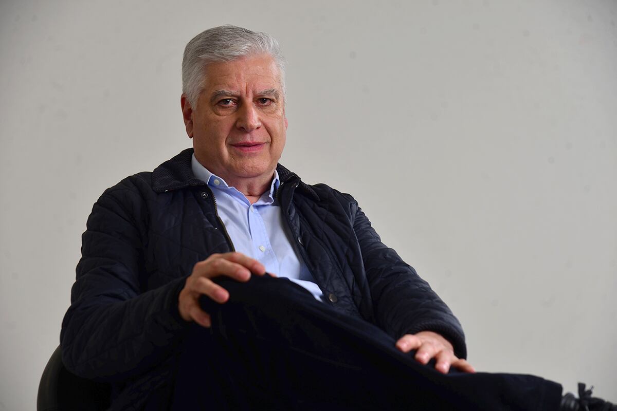 Carlos Gutiérrez, diputado nacional, en La Voz en Vivo.  (Nicolás Bravo / La Voz)