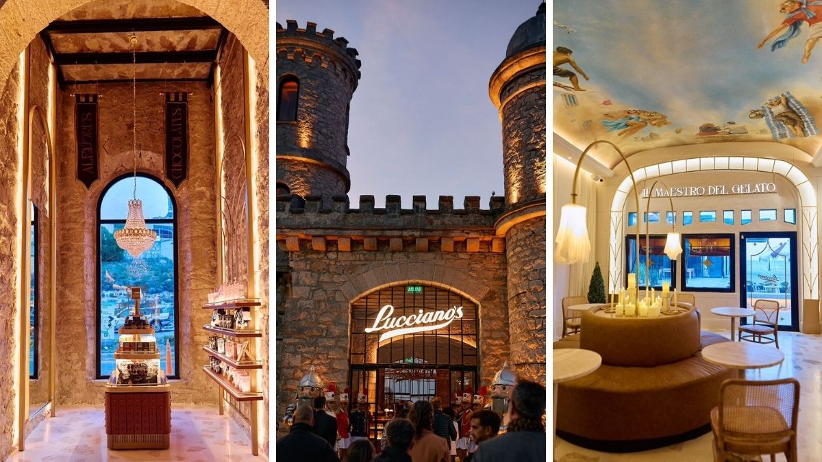 El local de Lucciano's en el Torreón es una verdadera joya arquitectónica.