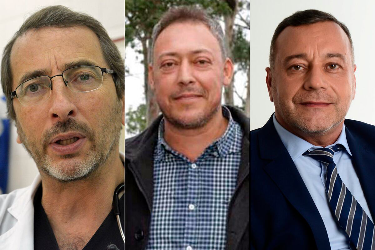 Juan Ledesma, Claudio Farías y Gabriel Bermúdez, acusados de violencia de género. (La Voz)