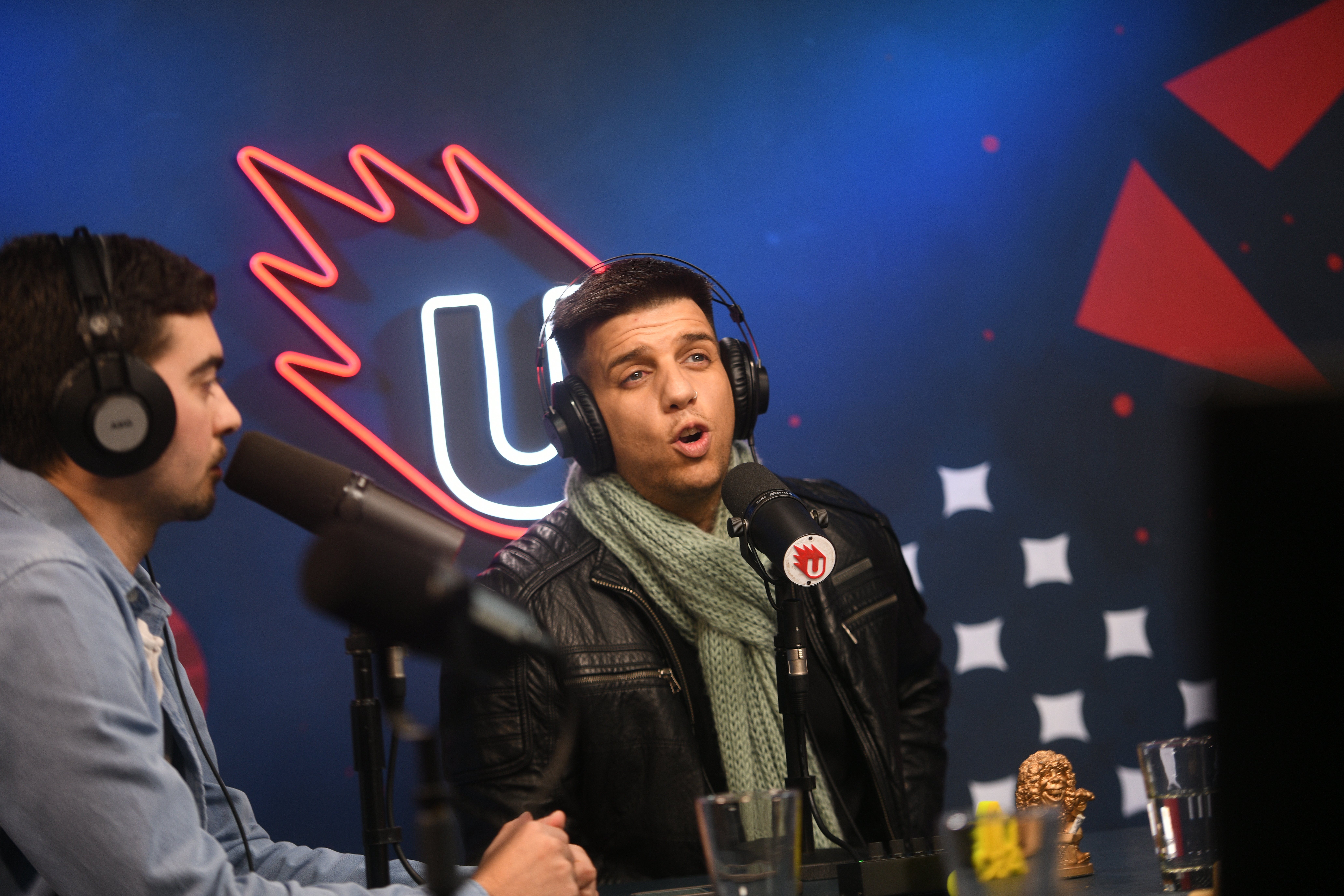 Mundo Pirata, el pódcast de Belgrano, hecho en Universo TV, donde se desarrolla el programa Hablemos de Belgrano. Conductores Exe Benegas, Juan Pablo Benegas y Santiago Nihuol. (Javier Ferreyra / La Voz)