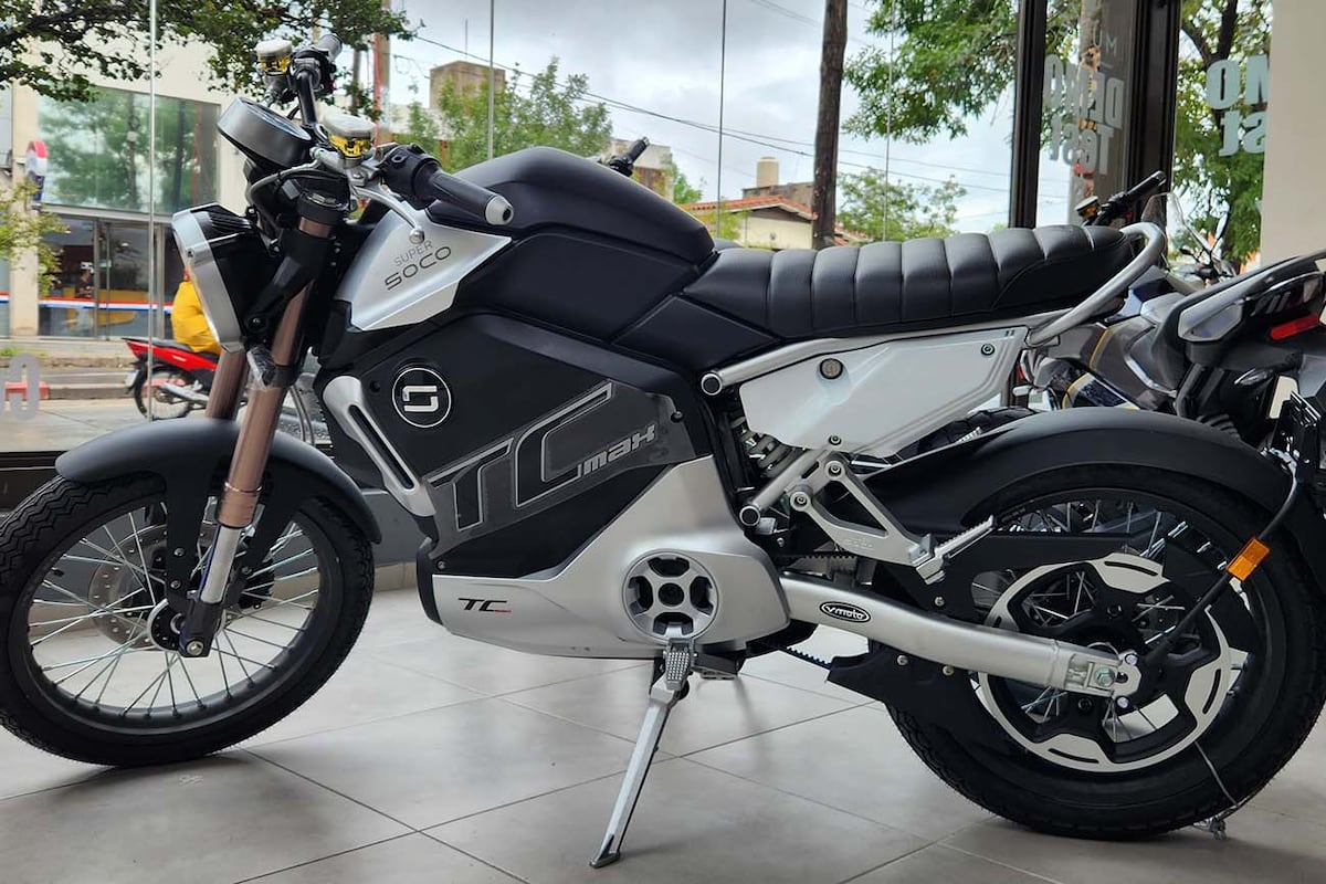 Las motos urbanas de la firma Super Soco tienen un precio de entrada de $ 1.200.000 y ascienden hasta los $ 2.100.000.