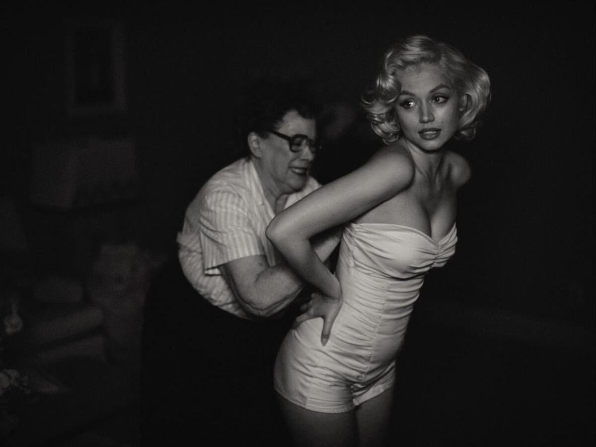 La película sobre la vida y la obra de Marlyn se estrenará a fines de septiembre. Por Netflix y con protagónico de Ana de Armas. (Netflix)