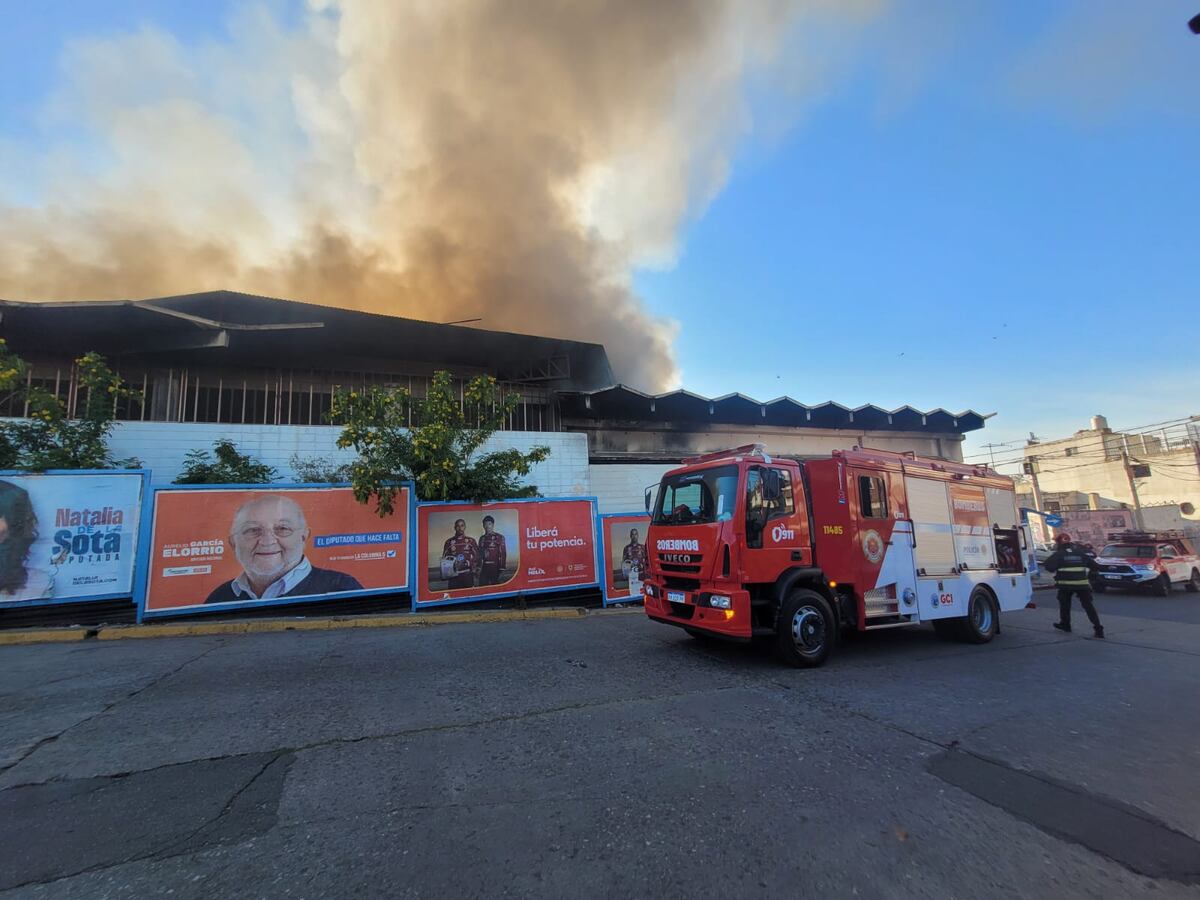 Incendio. (Policía)