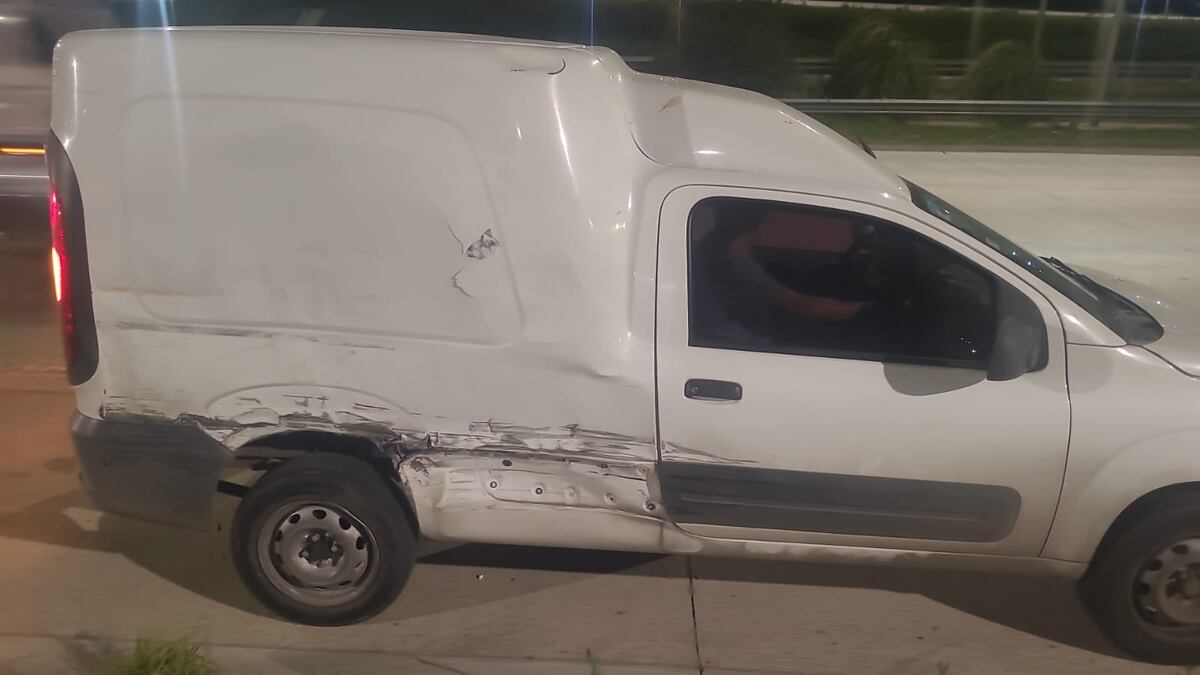 Los vehículos involucrados. (Policía)
