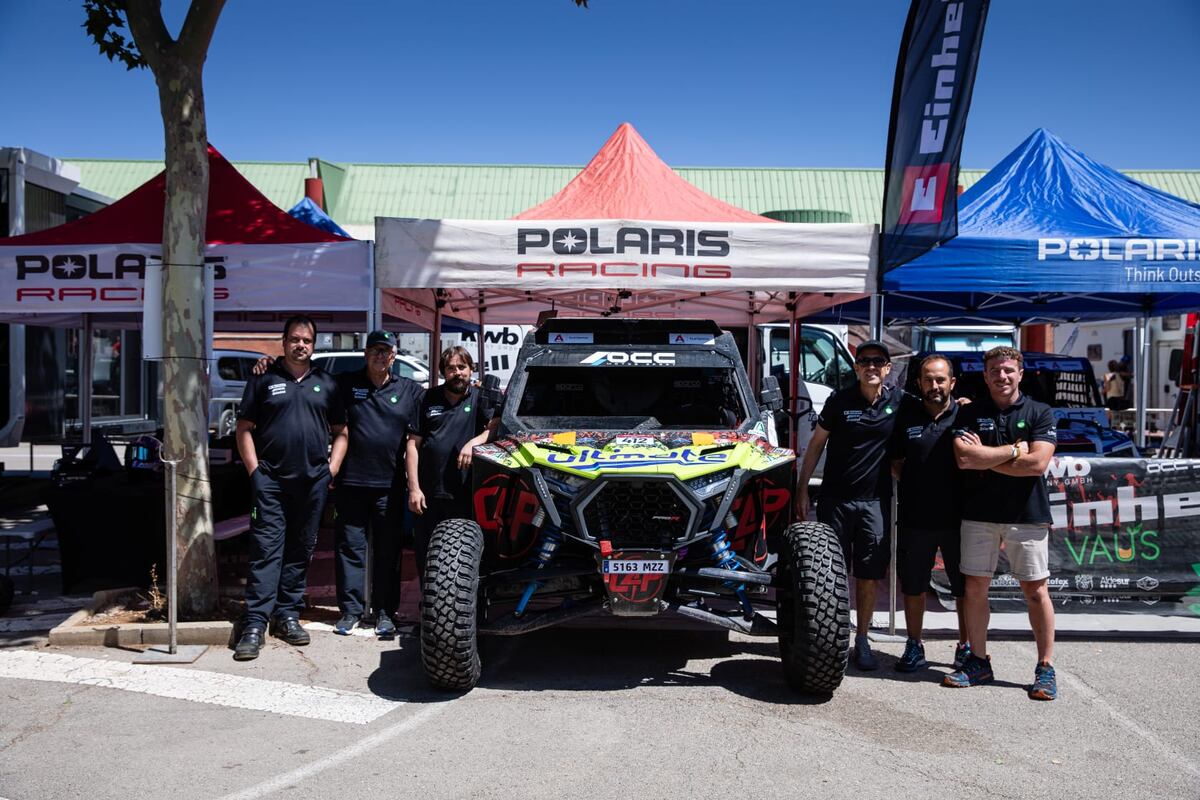 Mogni compite con su propia estructura, que cuenta con el apoyo de Polaris, marca de la que es concesionario oficial para Almería y Murcia. (Gentileza)