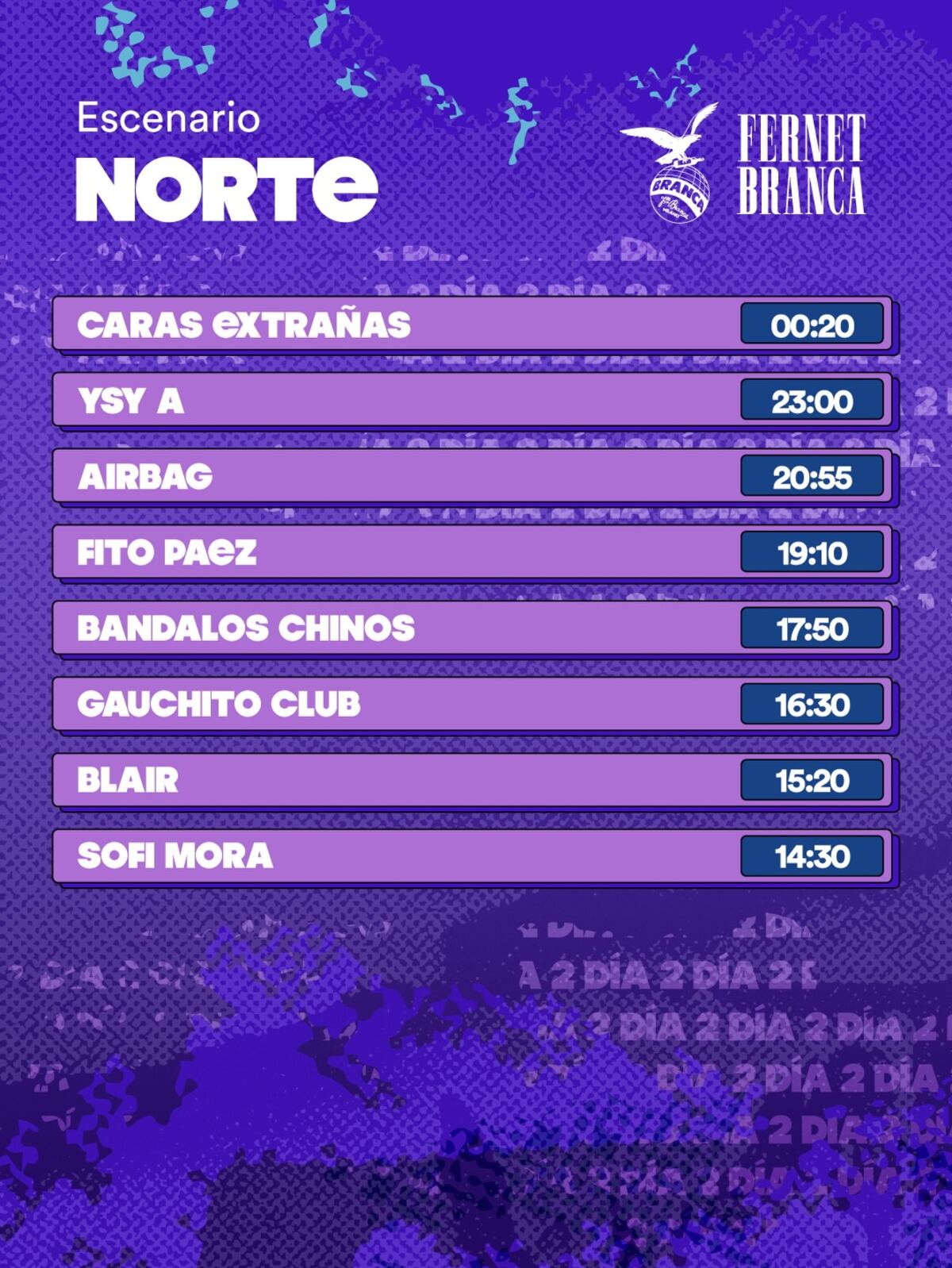 Cosquín Rock 2026. Grilla completa.