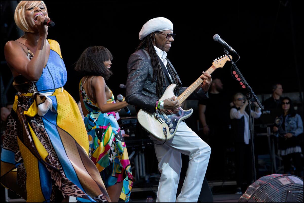 Chic en Glastonbury 2017 (Prensa Movistar Arena).