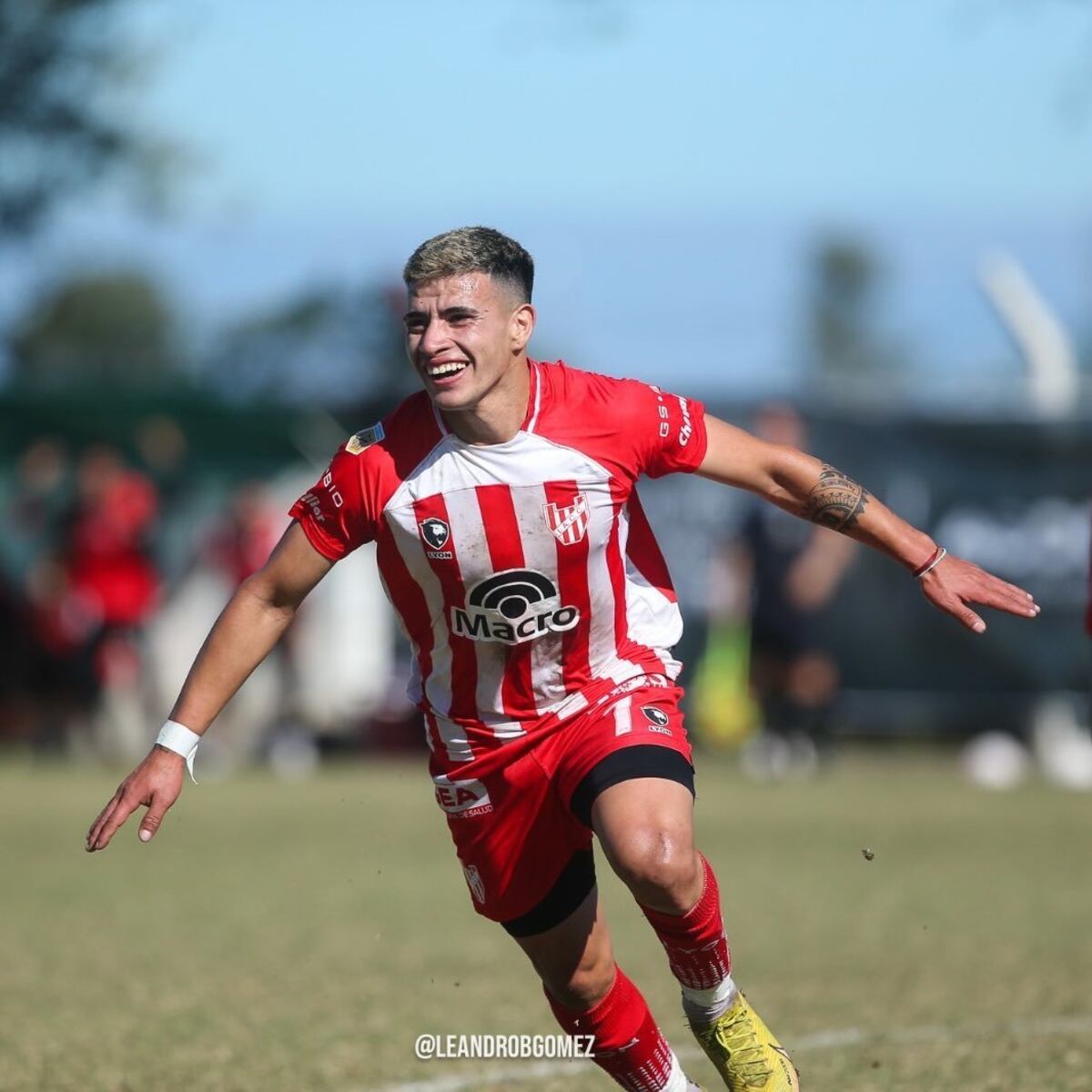 Joaquín Suárez, ex delantero de Instituto que probará suerte en Europa. (Prensa IACC).