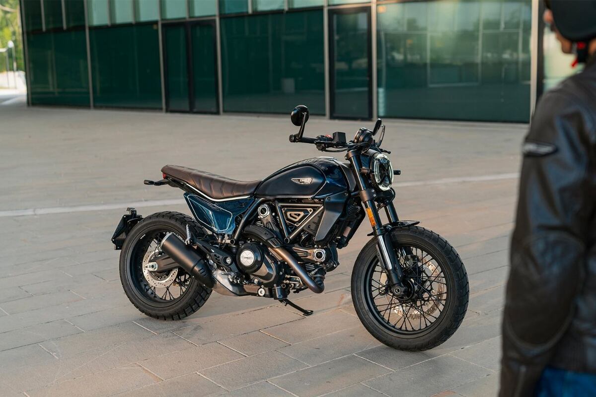 Ducati Scrambler.