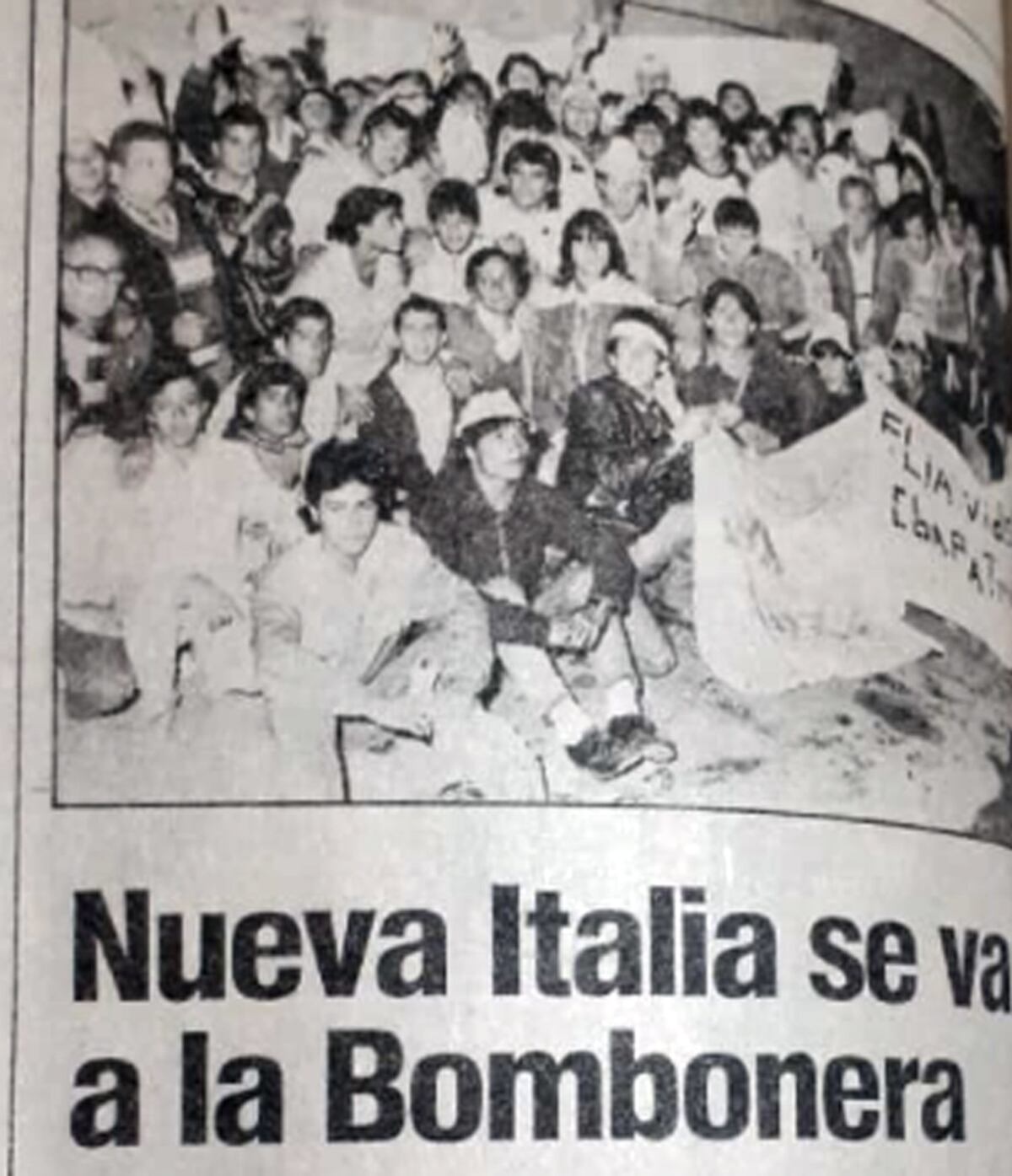 Racing llevó un buen número de hinchas a la cancha de Boca.