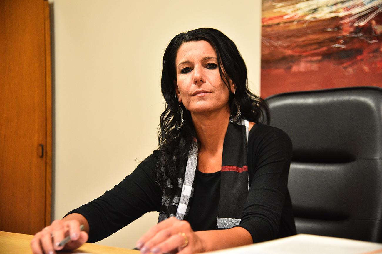 Instructora. Valeria Rissi, fiscal de Delitos Complejos del 2° turno. (Pedro Castillo / La Voz)