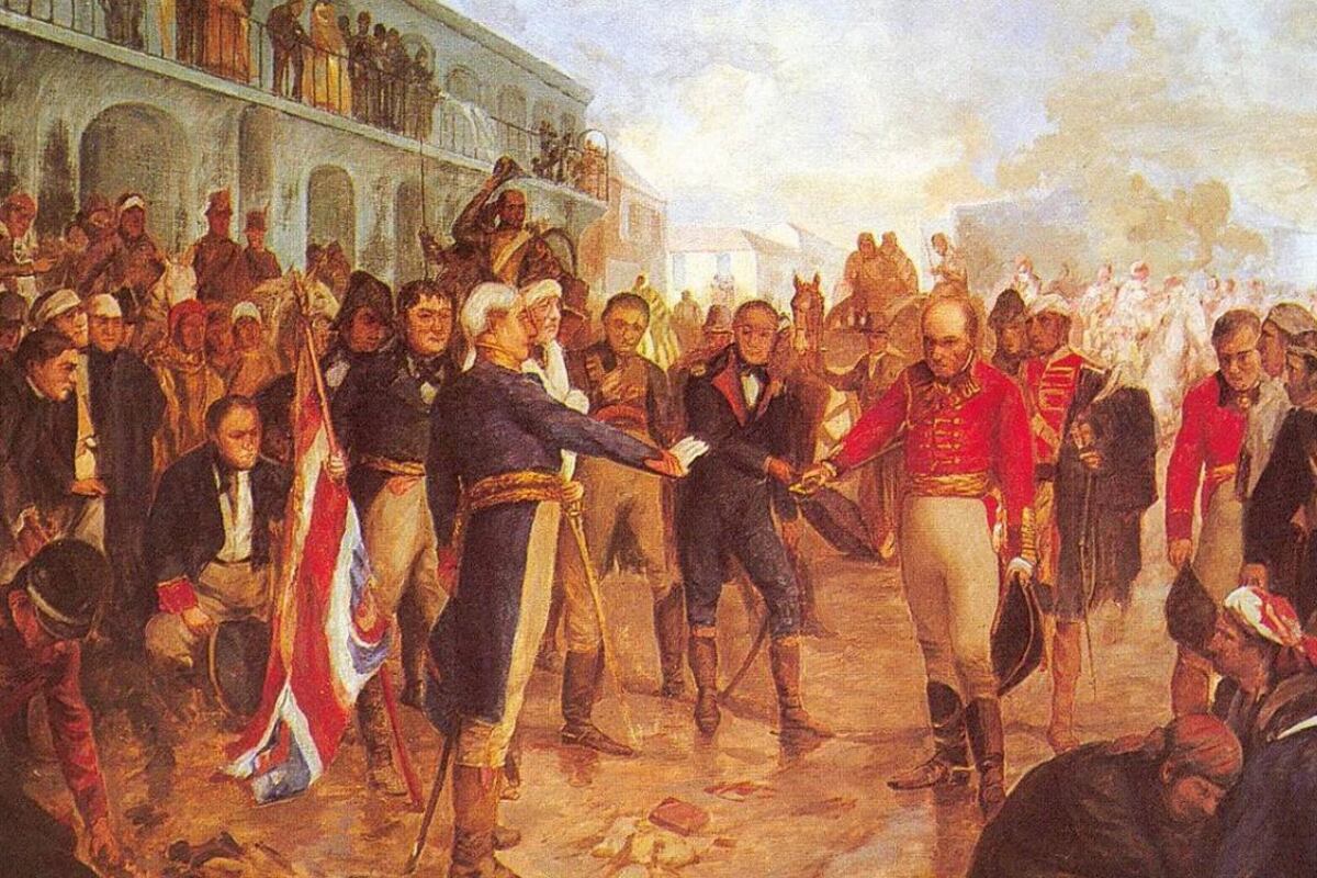 Tropas mandadas por Santiago Liniers reconquistan Buenos Aires a los ingleses y hacen prisioneros al general William Berestford y a 1.200 de sus hombres. (argentina.gob.ar)