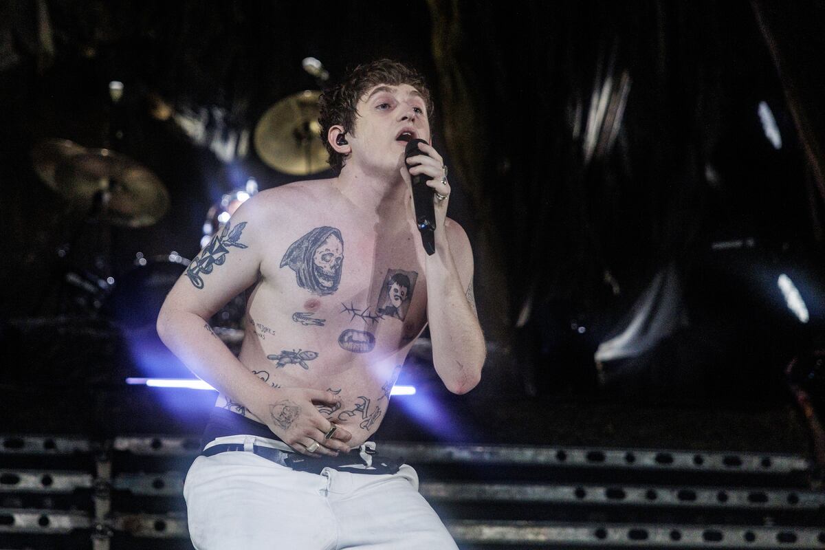 Dillom en su show en el Estadio de Vélez (Foto: Guido Adler)