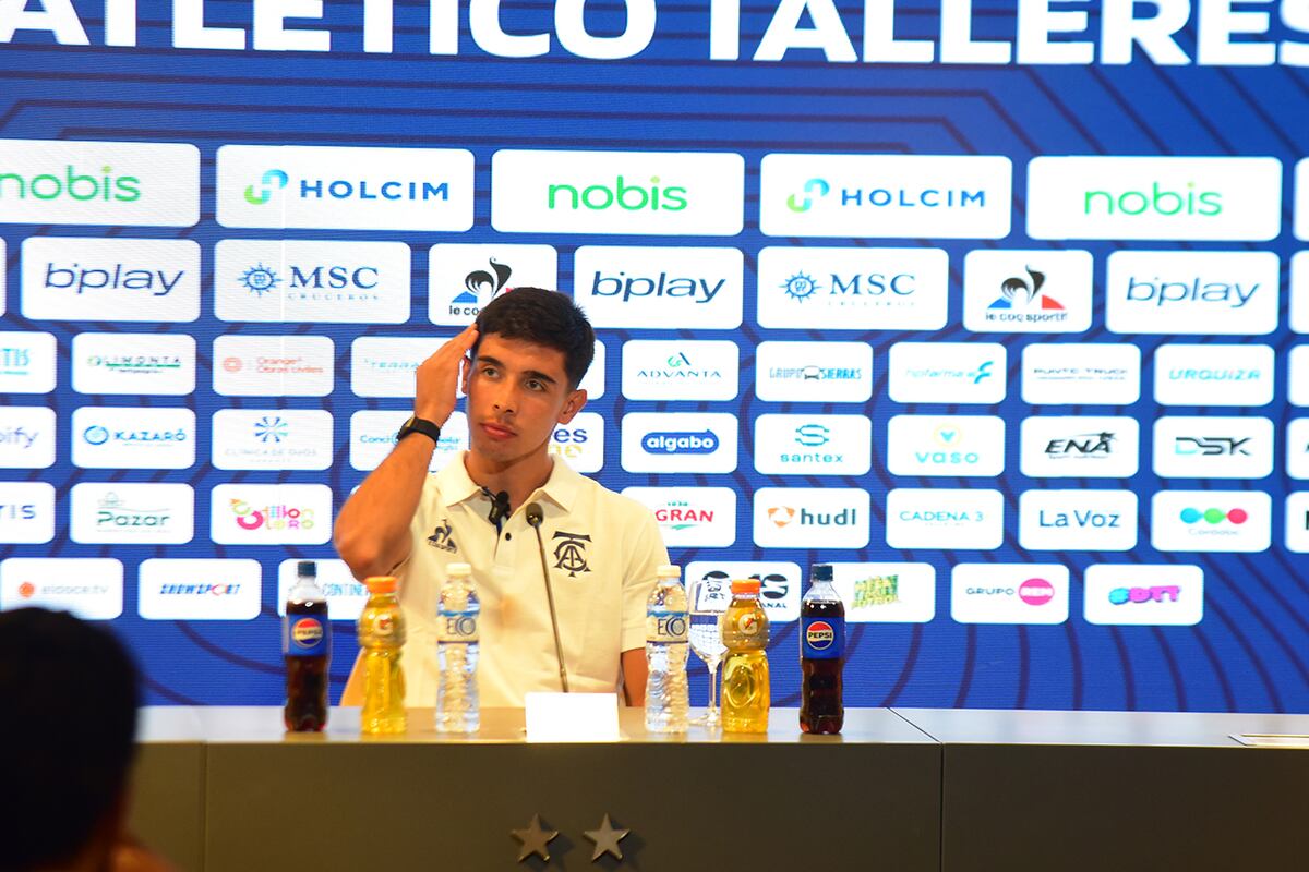 Juan Sebastián Sforza, nuevo refuerzo de Talleres. (Pedro Castillo / La Voz)