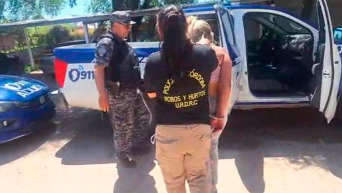 Hay cuatro detenidos, tres hombres y una mujer. (Gentileza)