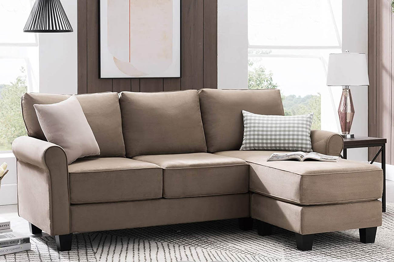Chaise longue, emblema de los sofás esquineros.