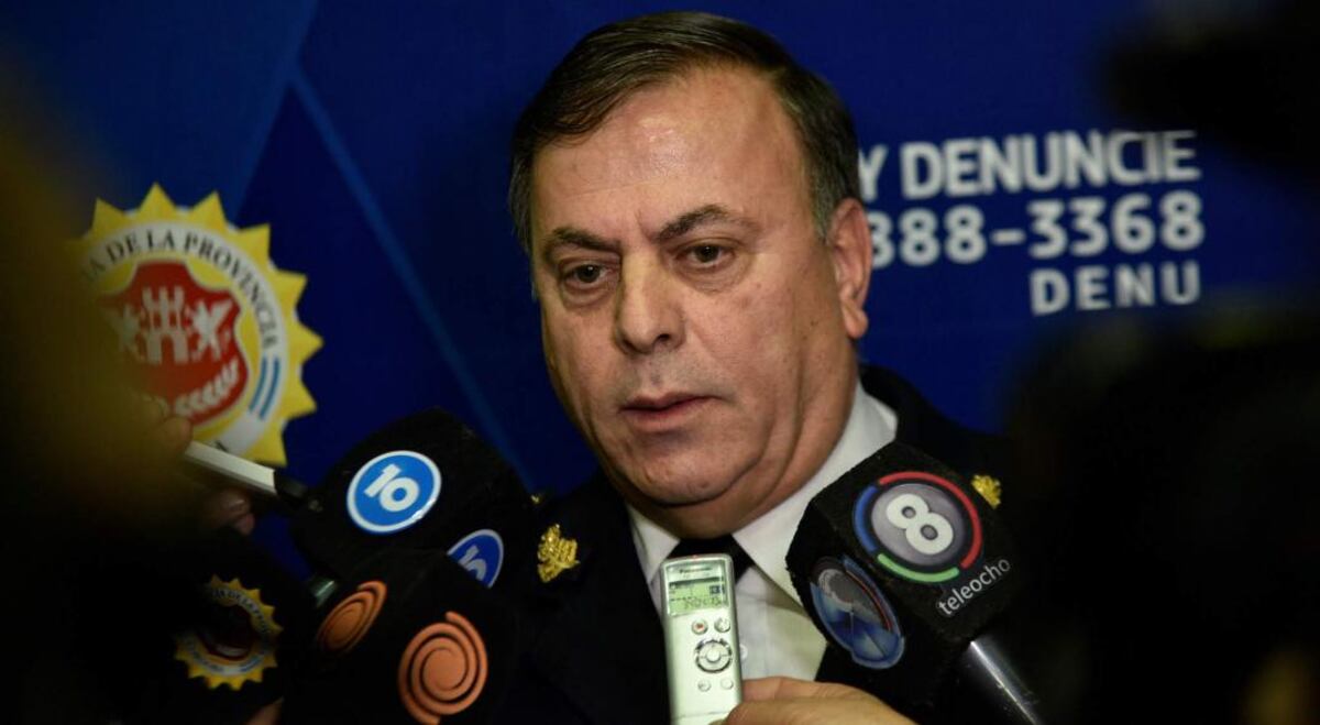 Gustavo Folli, cuando era subjefe de la Policía de Córdoba. (Pedro Castillo)