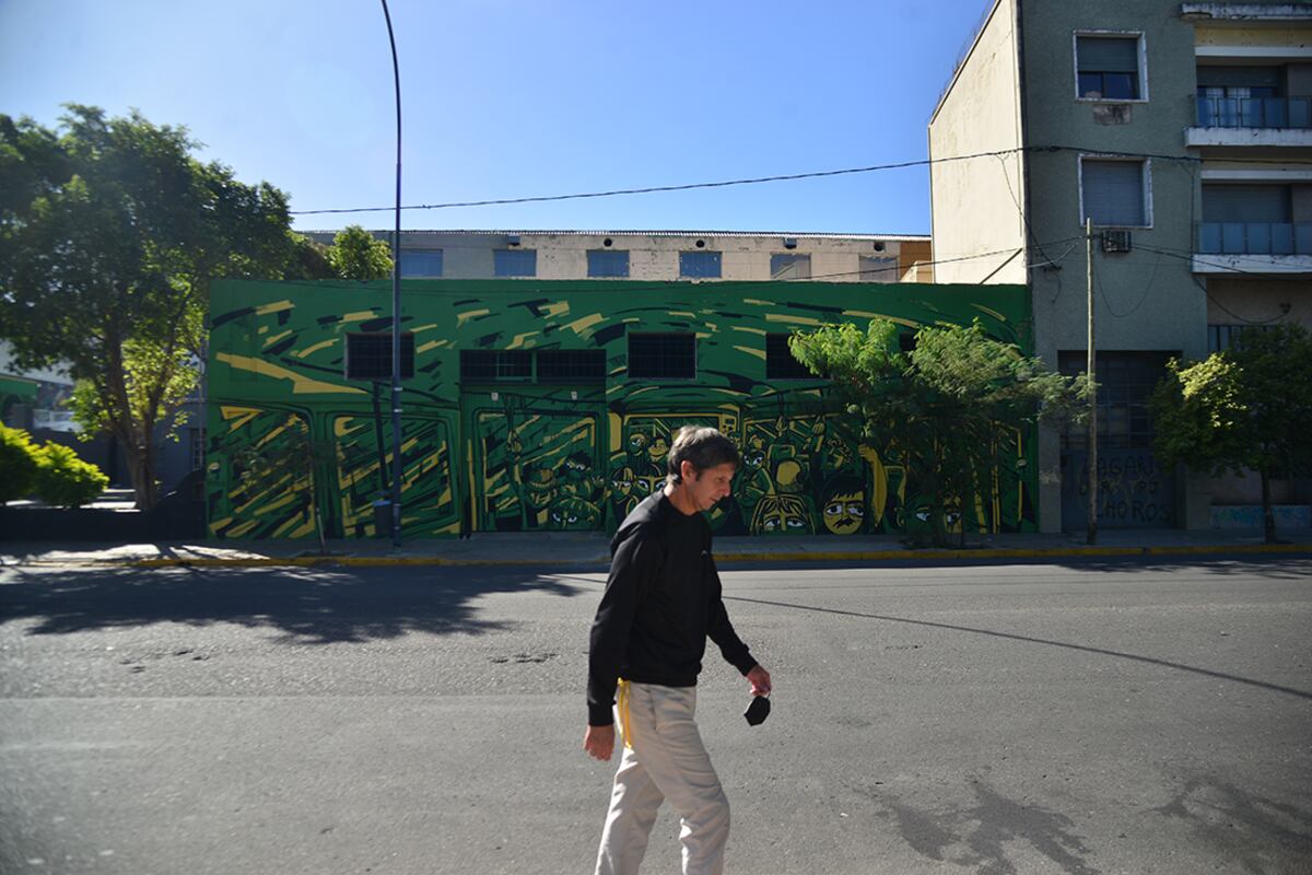 Los murales de avenida Costanera. (Pedro Castillo / La Voz)