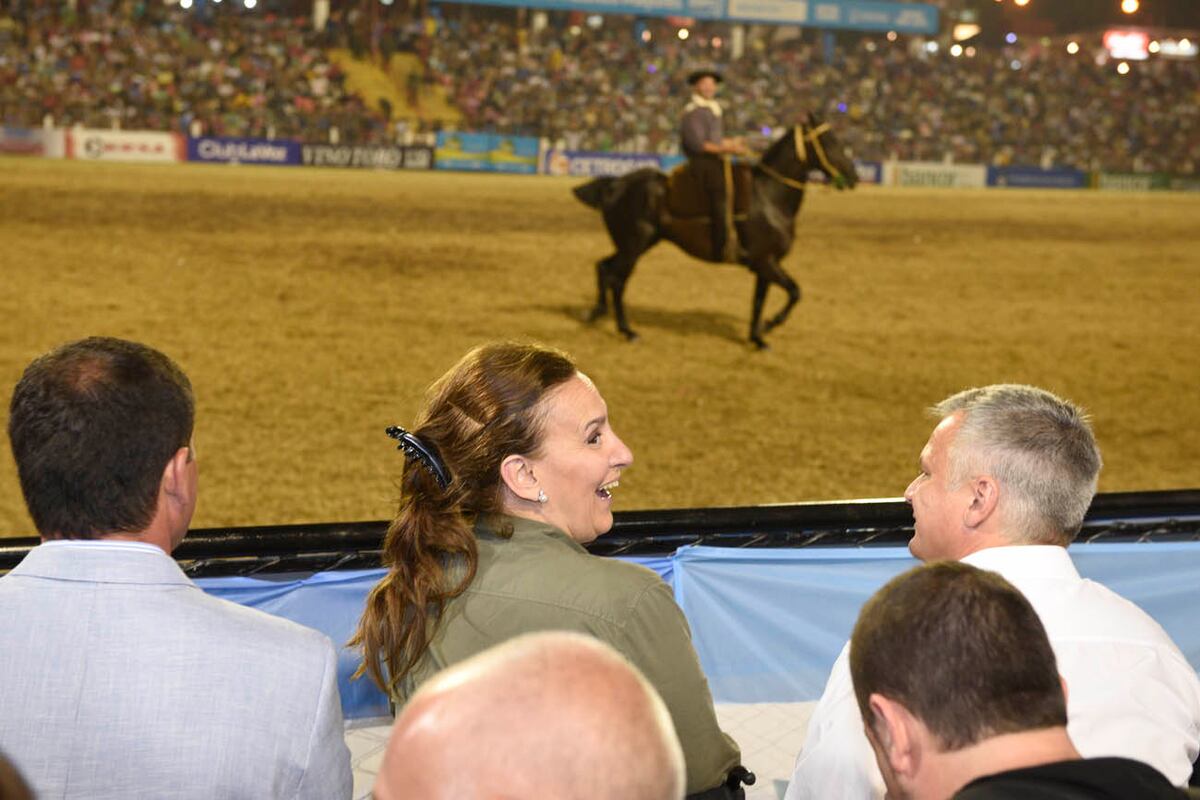 Festival de Jesús María: Gabriela Michetti, vicepresidenta, en su visita en 2016. (Ramiro Pereyra)