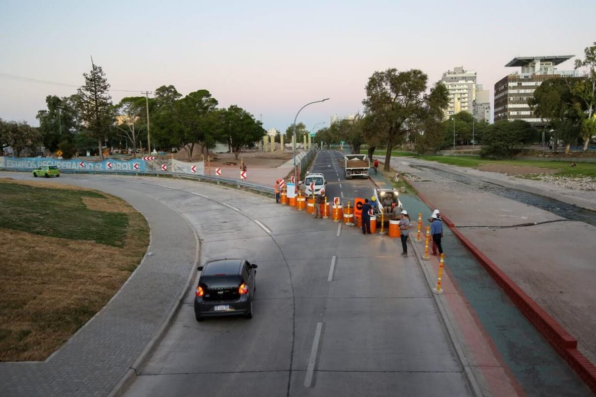 Quedó habilitado un nuevo tramo en avenida Costanera. (Municipalidad).