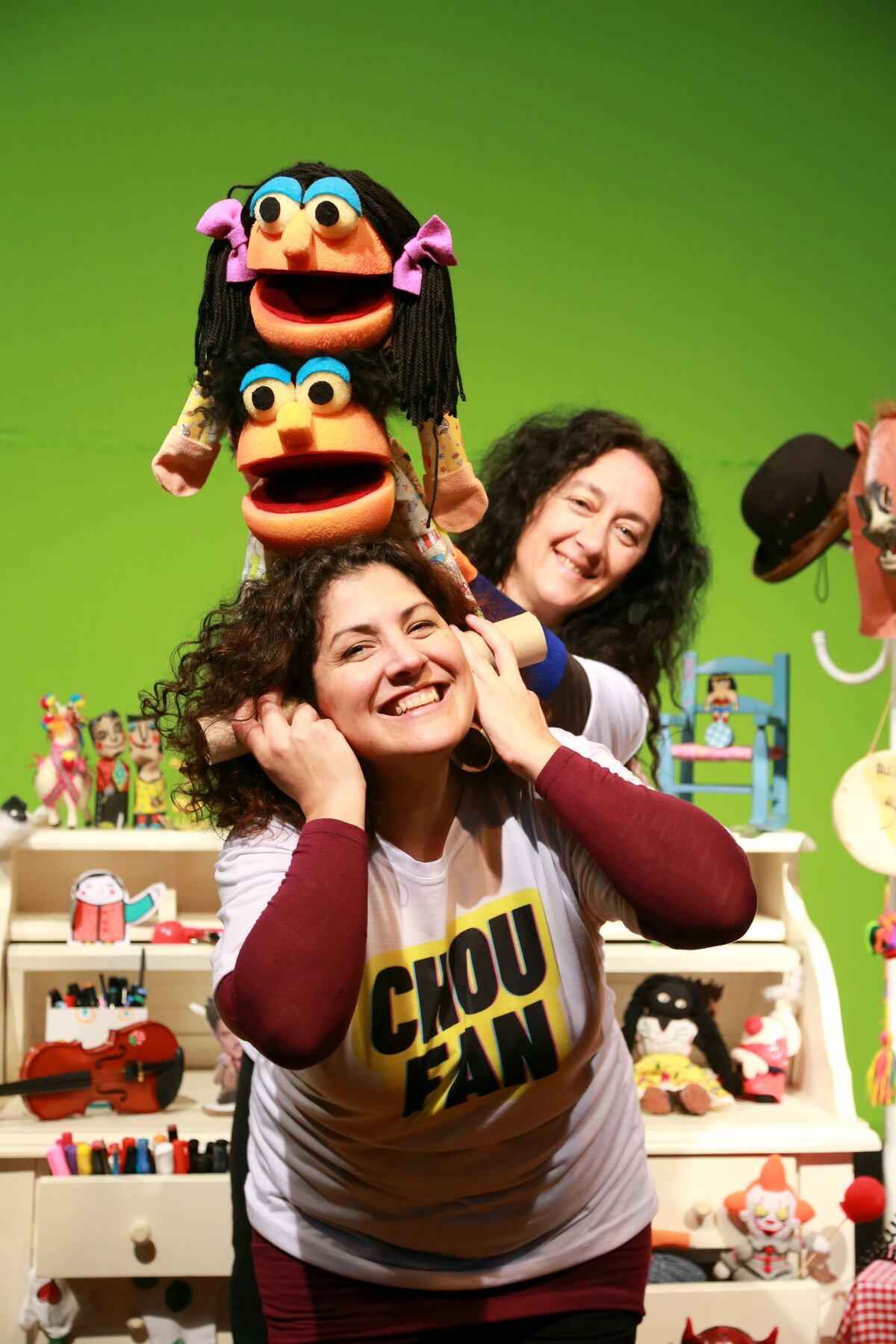 Naty Martínez y María Inés Prosdócimo, al frente de Chou Fan.