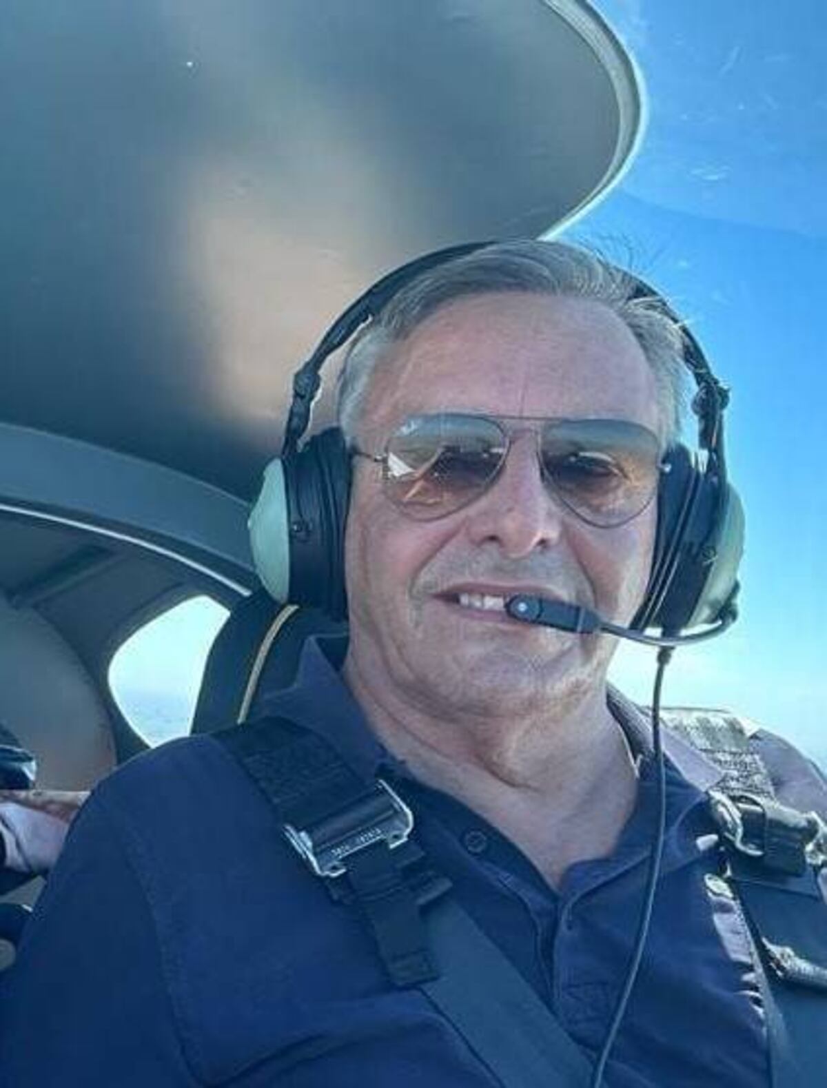 Jorge Grazziano, intendente de Reducción, fallecido en un accidente aéreo.