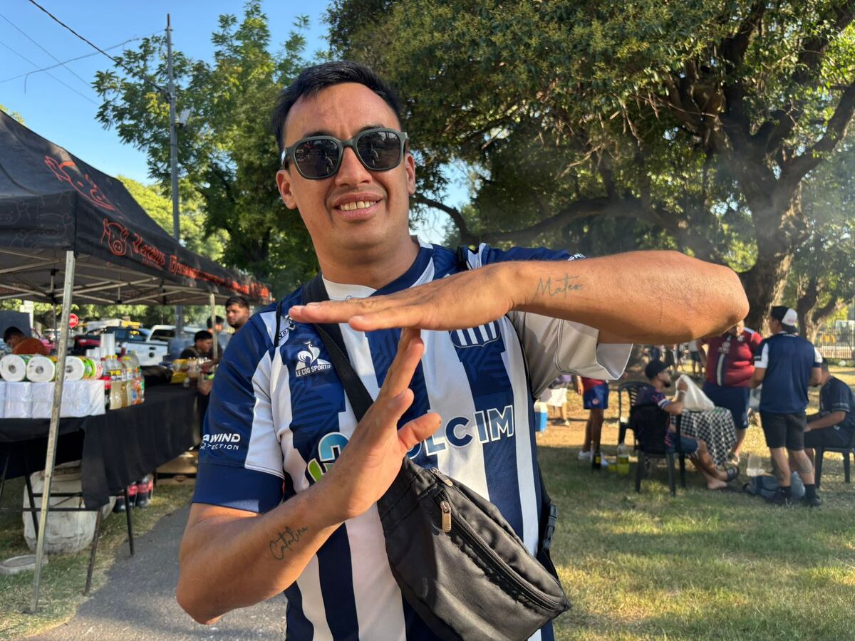 Talleres en Rosario: el tradicional Cara ‘e Cancha. (La Voz)