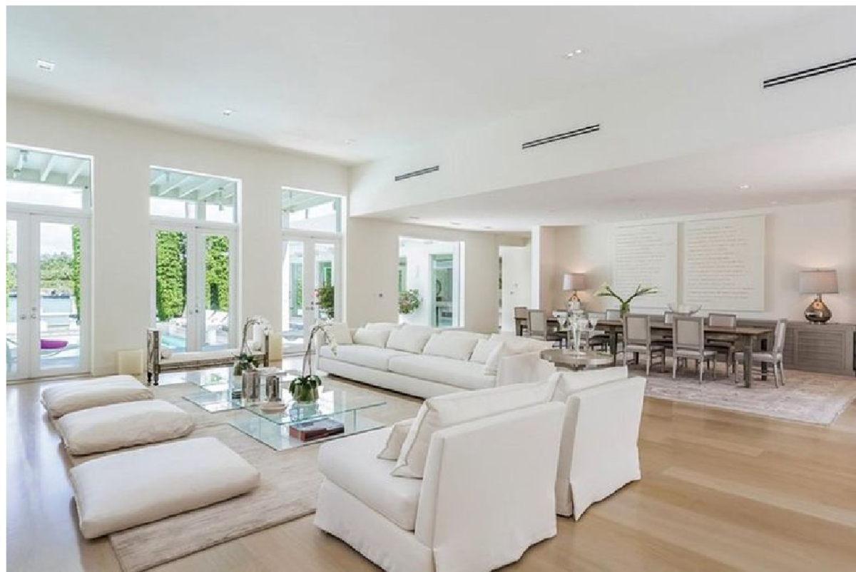 La mansión de Shakira en Miami. Foto: web.