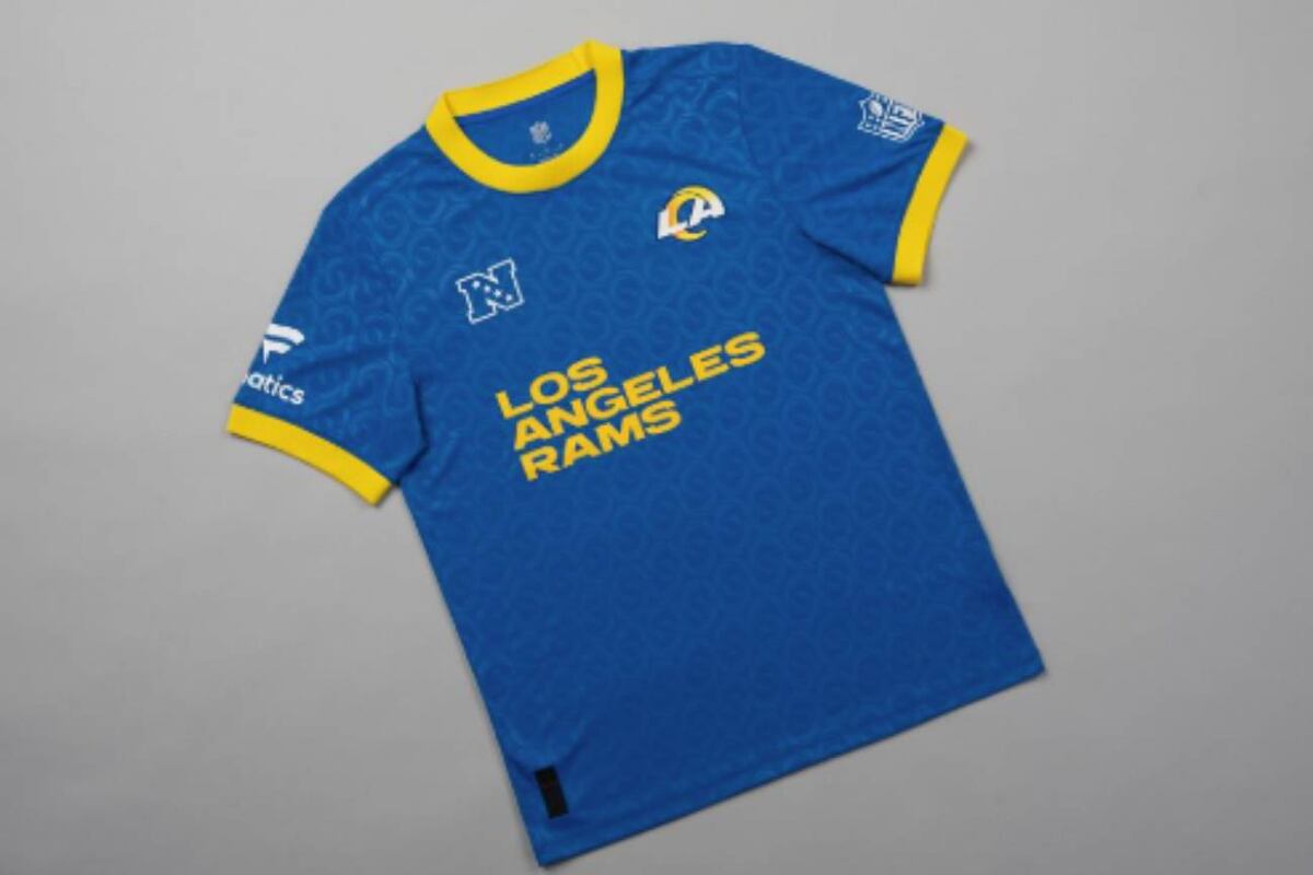 Las camisetas de los equipos de la NFL como si fueran de fútbol (Fanatics)