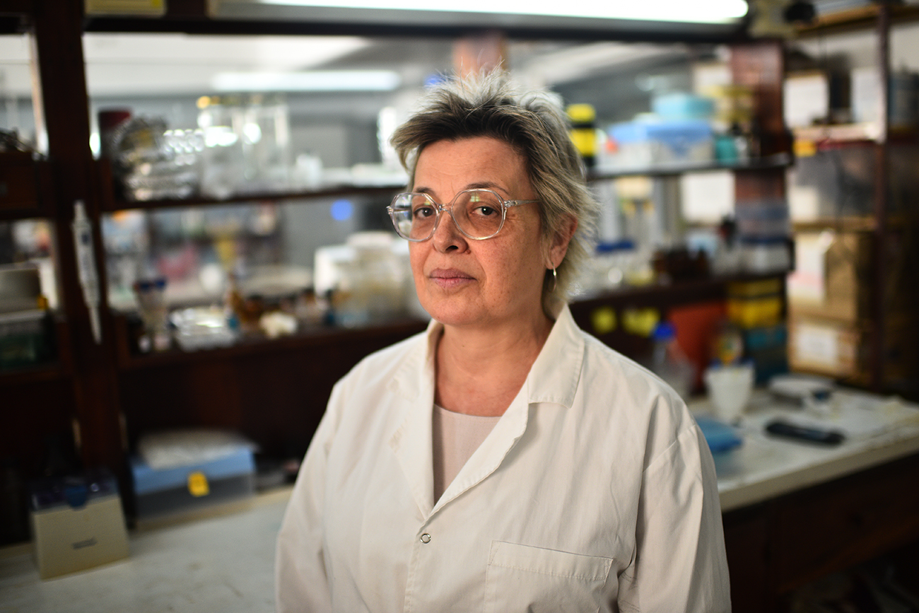 Candidata a personalidad cordobesa del año. Carla Giacomelli es científica del Conicet Foto: (Pedro Castillo / La Voz)