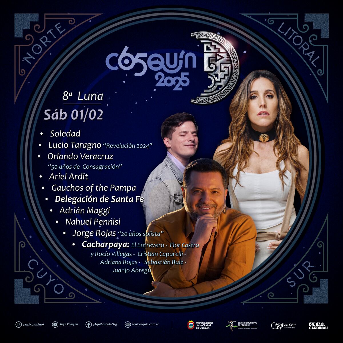 Cosquín 2025, octava luna