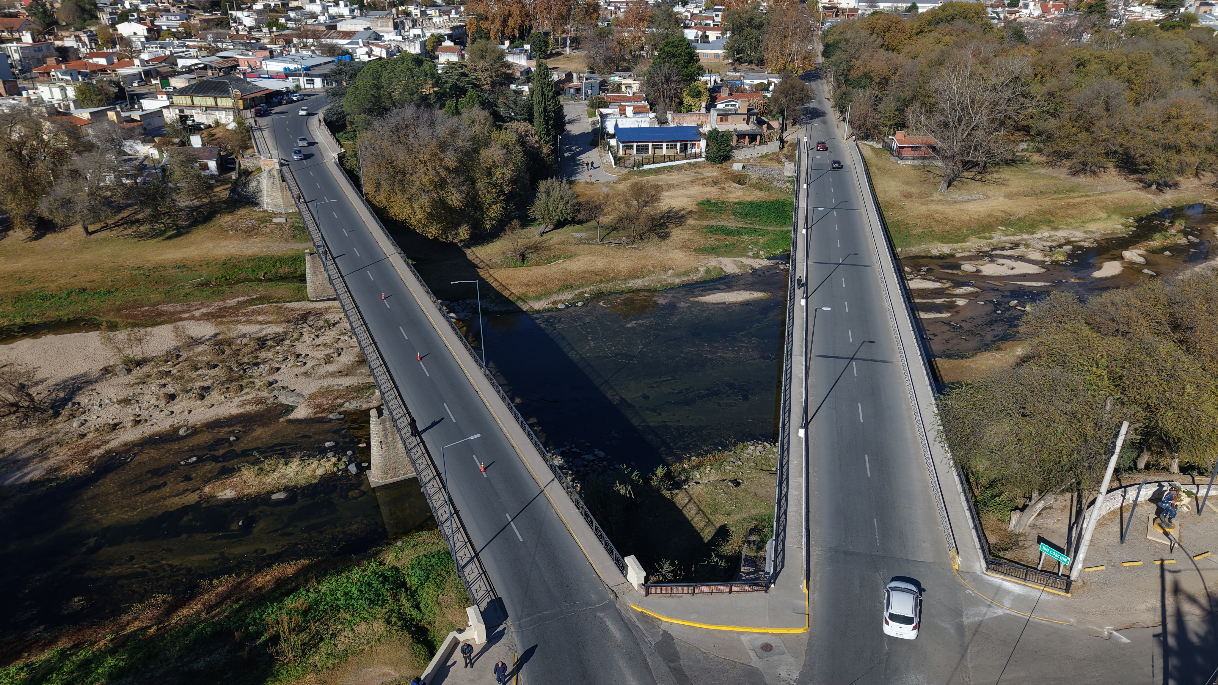 Puente carretero de Cosquín: Cumple 100 año. (Gentileza Municipalidad Cosquín)
