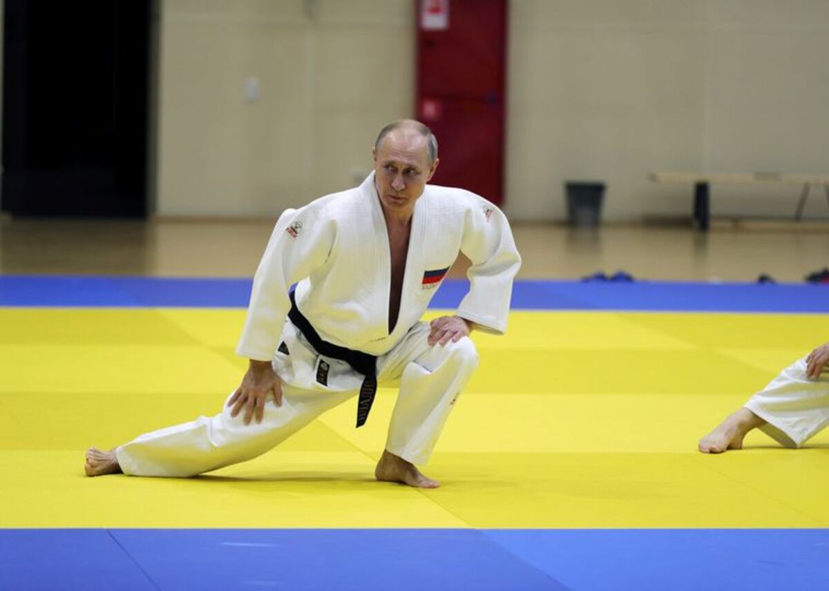 Putin, un amante del judo y del deporte en general.