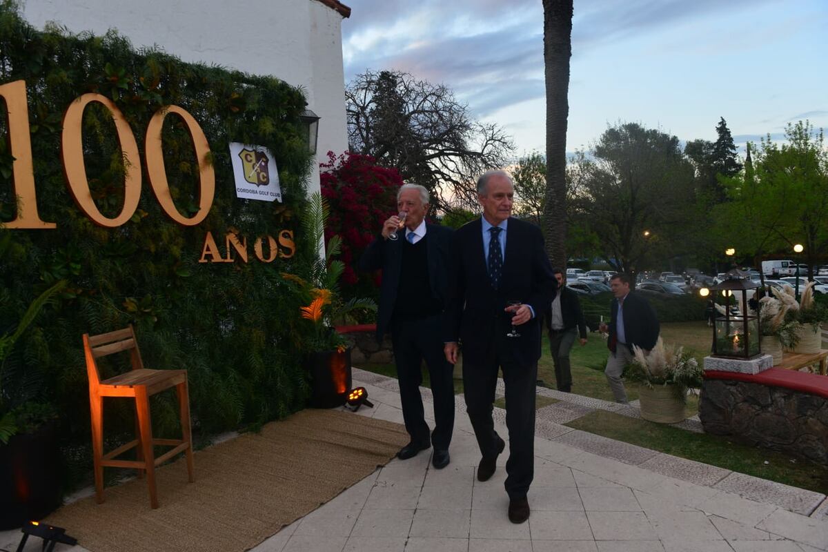 El Córdoba Golf Club cumple este jueves 100 años. Fotografías de la ceremonia. (Javier Ferreyra / La Voz)