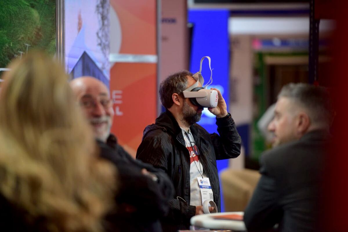 Expo Parques Industriales 2025. Recorrido por la expo. (José Gabriel Hernández / La Voz)