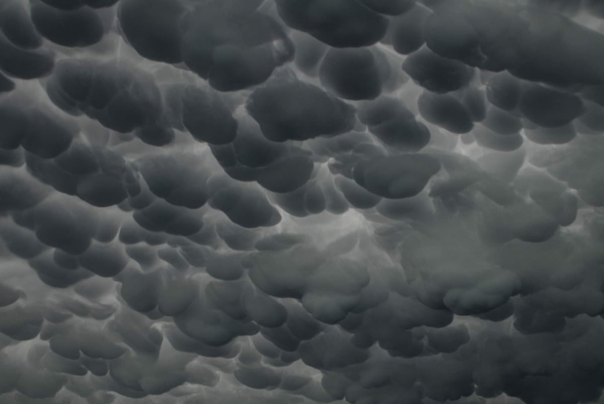 Nubes mammatus. En Córdoba.