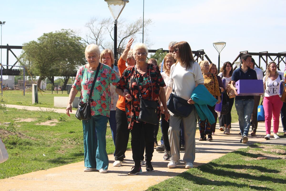 Río Cuarto. Jubilados fueron parte del primer encuentro del programa “Descubriendo Mi Ciudad” (Gentileza).