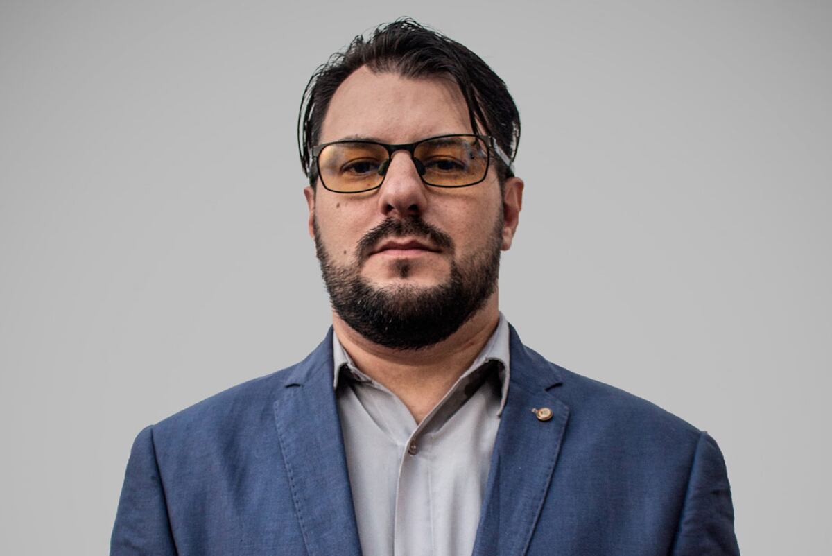 Jonatan Cisterna, organizador del certamen la Liga Pro del videojuego Counter Strike. (Prensa la Liga Pro)