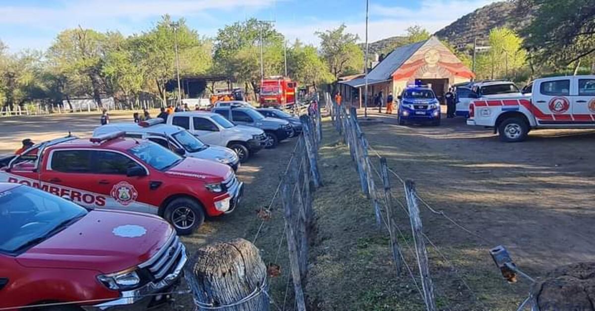 Buscan a una mujer extraviada en Unquillo (Federación de Bomberos Voluntarios de la Provincia de Córdoba).