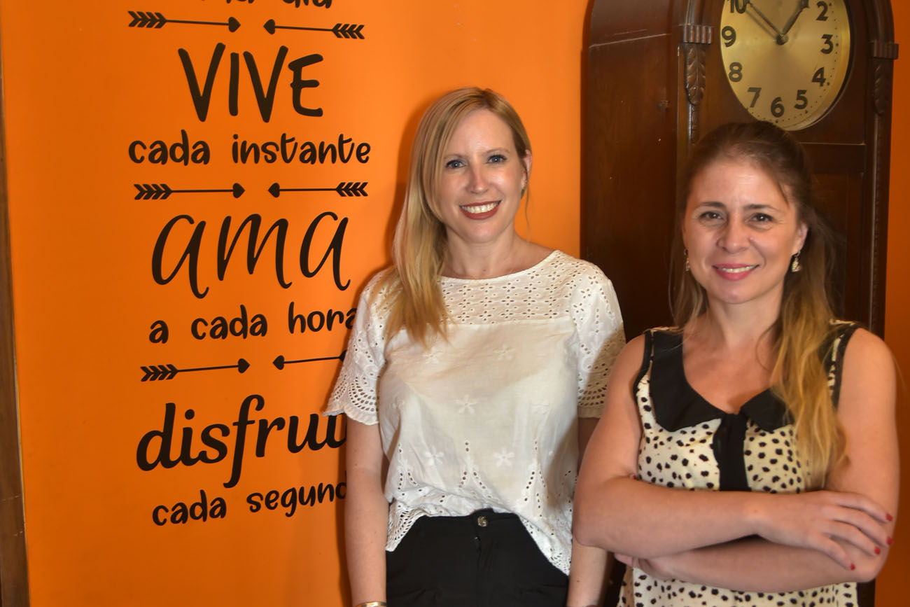 Vínculos sexoafectivos. Las licenciadas Cecilia Taburet (izq) y María Constanza Pereyra Esquivel (der). ( Ramiro Pereyra /La Voz)