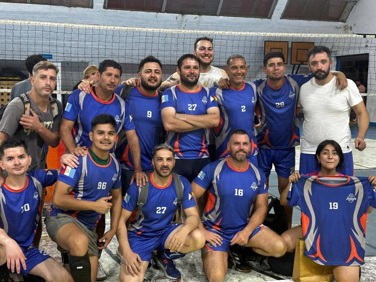 Equipo de Voley diverso del Xanaes Córdoba Club.