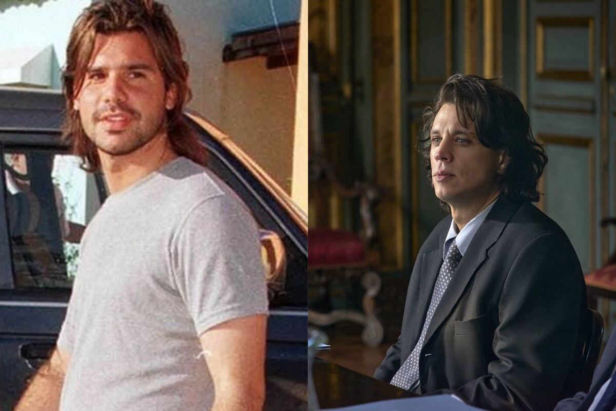 Antonio de la Rúa interpretado por Ludovico Di Santo en "Diciembre 2001" (Collage web)