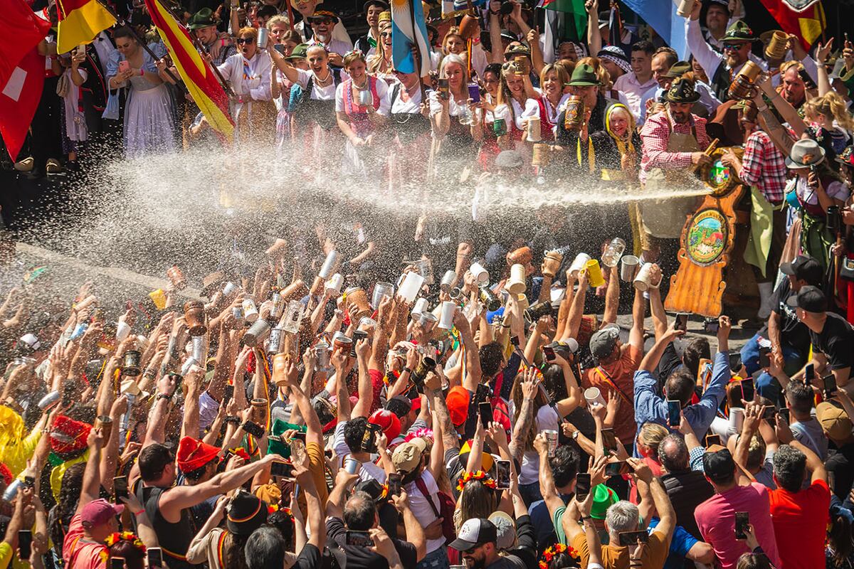 Oktoberfest. Cierre de la fiesta de la cerveza en Villa General Belgrano ( Prensa)