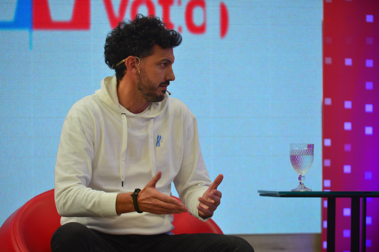 Federico Alesandri , legislador, en el programa Voz y Voto. (Nicolás Bravo / La Voz)